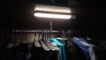 Baseus Under Cabinet Light PIR Motion Sensor Human Induction Cupboard Wardrobe Lamp Smart