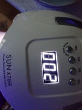 Sol X7MAX UV secador de uñas LED/180/120W esmalte de Gel lámpara de curado con Sensor de moviminento LCD Pantalla de secado rápido de Gel UV herramienta para manicura