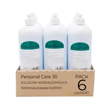 

Hand Sanitizing hydroalcohol lotion 6x1000ml 70% Ideal Alcohol sprayers, Total 6 litres