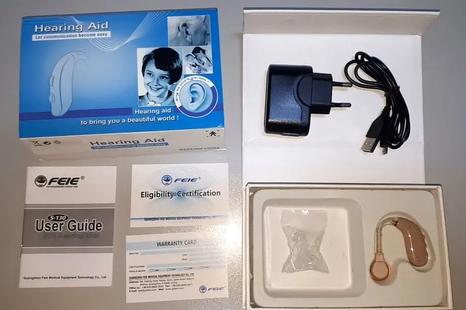 JH-117 Analog BTE Hearing Aid / Hearing Amplifier photo review