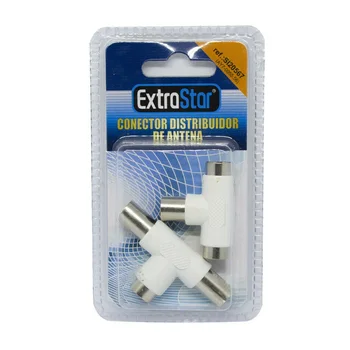 

DISTRIBUDOR CONNECTOR FOR ANTENNA TV 2Uds.