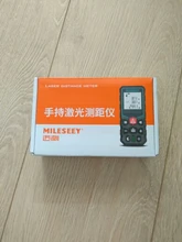 MiLESEEY-Medidor digital de distancia láser, telémetro eléctrico láser con precisión de +-2mm, modelo X6,S5E