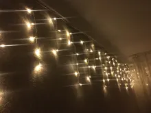 String-Lights Curtain Droop Icicle Outdoor-Decoration Christmas Garden Party 220V Drop-5m