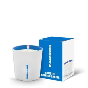 

BE IN A GOOD MOOD Scented Candle - Aromatherapy Candles, Room Fragrance - 180gr - 3 Pack