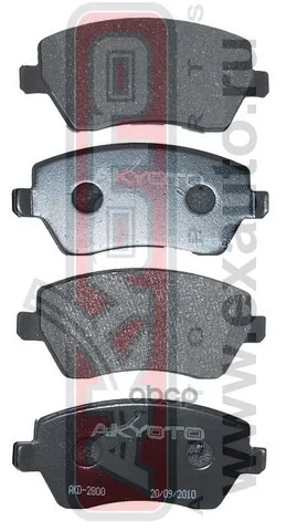 Колодки Тормозные Дисковые Передние AKYOTO арт. AKD-2800