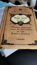 Libro de hechizos mágicos, 160 discos de hechizos forrado/descarado y más libro de bolsillo/Diario, ACLE culo grande