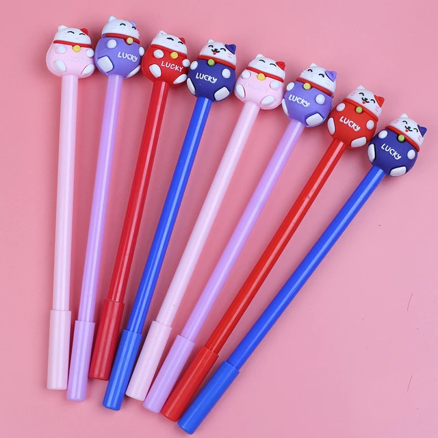 40pcs Multifunctional Fancy Cute Flute Pens Funny Gel Pen Kawaii