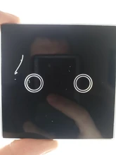 Wall-Light Glass-Panel Crystal Touch-Screen White Ac110-220v Standard Szaoju EU 1set