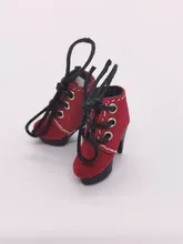 Tilda 2,5 cm Mini zapatos de muñeca para muñecas Blythe Toy, encantadores zapatos lindos de tacón alto para Azone Obitsu Licca BJD accesorios para muñecas