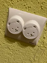 Uds seguridad del bebé niño toma de corriente enchufe de protección de seguridad dos fase cubierta de bloqueo de seguridad niños tomas cubierta enchufes