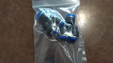 Acoplamientos rápidos de manguera de aire, conector de tubería de agua de 4mm a 12mm, piezas neumáticas, 1 Uds. Accesorios Neumáticos PY/PU/PV/PE/HVFF/SA