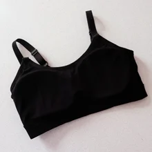 Sujetador deportivo acolchado para mujer, Top transpirable con correa de ajuste, chaleco de encaje perfecto para correr, gimnasio y Deporte