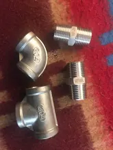 Female-Male Pipe-Fittings Threaded Stainless-Steel Fuel-Street SS304 And G1 3/4-External-Wire