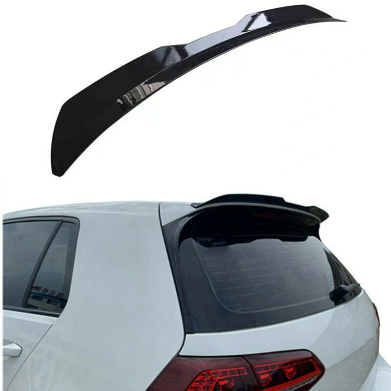 Alettone Posteriore Vw Golf 6 Golf Vi Golf 7 Golf Vii 3 Porte 5 Porte  Nero Lucido Spoiler