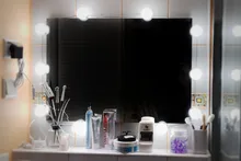 Light-Bulb Mirror Vanity-Lights Wall-Lamp Dressing Makeup Dimmable Hollywood USB 5V 2/6/10/14pcs