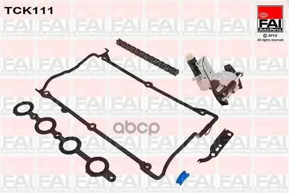 Комплект Цепи Грм Vw Golf Mk Iv(1j1) 1.8 08/97-06/05(Agn)( Натяжитель С Электронным Блоком Управления) FAI арт. TCK111