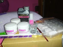 Kit de manicura profesional de acrílico, lámpara de uñas, taladro, polvo acrílico líquido, puntas de uñas brillantes, Kit de herramientas de decoración de uñas