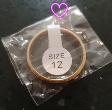 Auxauxme-Anillo de boda con diseño de onda dorada para hombre y mujer, sortija de compromiso con grabado de nombre de amantes de la boda