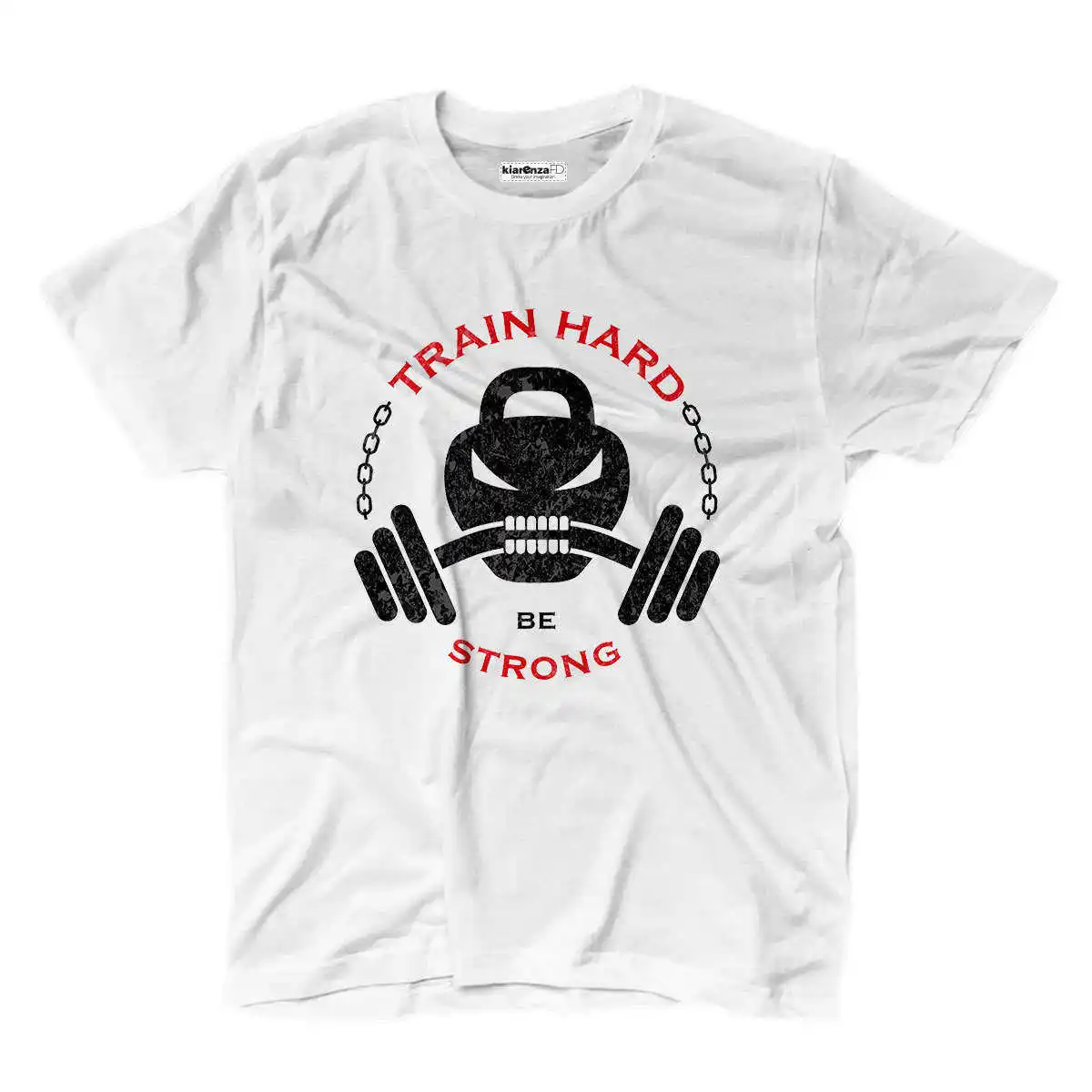 T shirt CrossFit Gym Train Hard Strong 