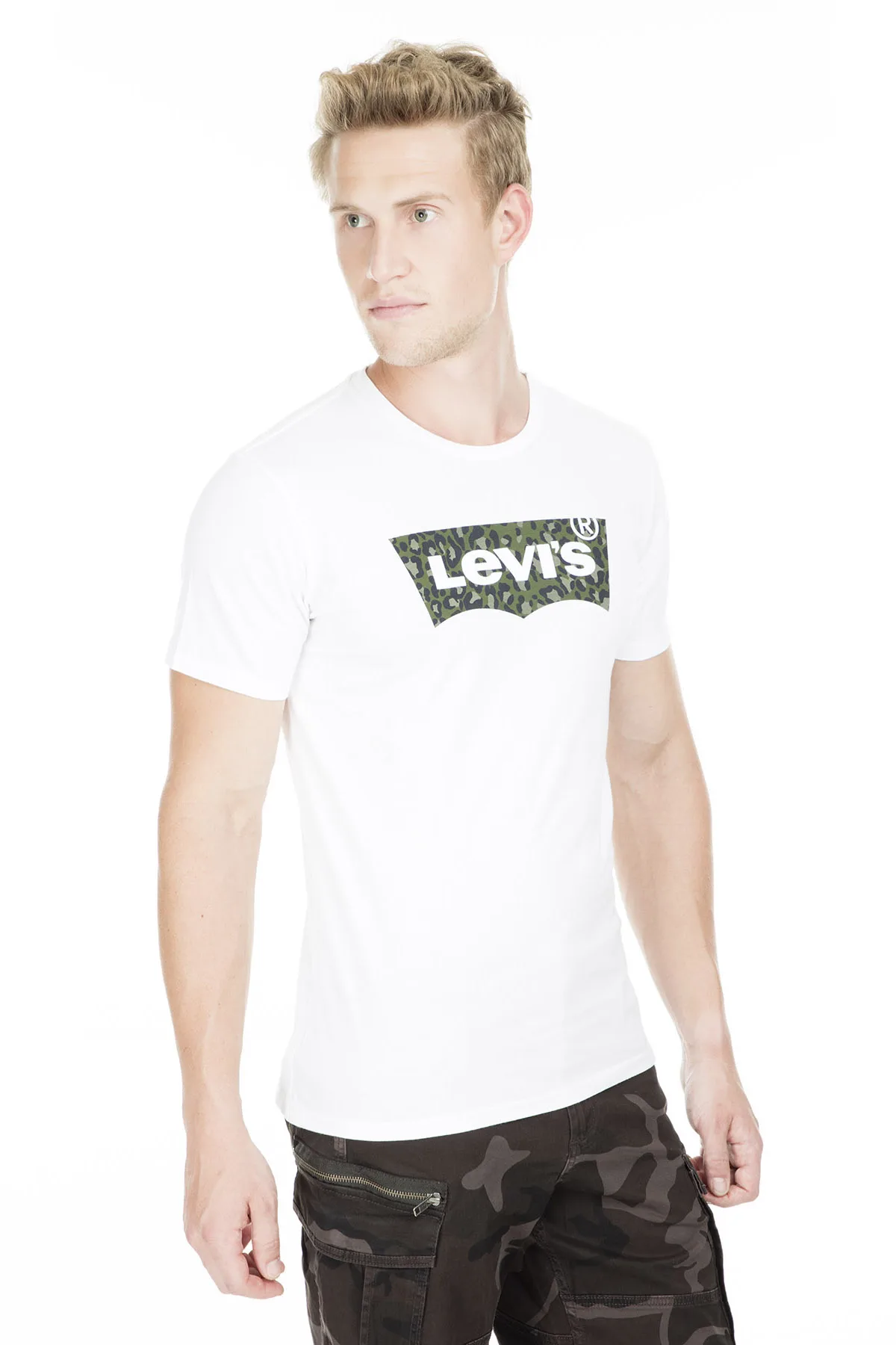 Levi's велосипедный Воротник T shirirt 22489