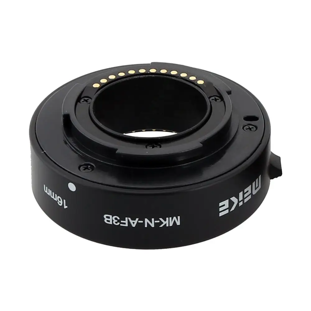 Удлинительная трубка Meike 10 мм 16 мм с автофокусом для камеры Nikon 1 J1 J2 J3 V1 V2