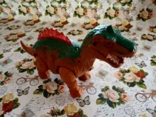 Dinosaurio eléctrico que camina, juguete de dinosaurios brillantes con sonido, modelo de animales para niños, regalo interactivo