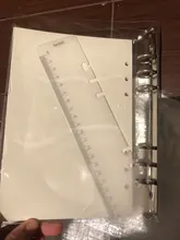 A5 A6 mate binder suelto Correa suelto cuaderno de hojas de papel de planificador página interior anillo archivador material de papelería regalo viajero