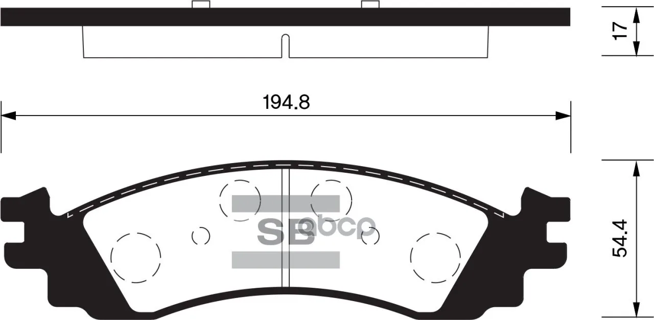 Колодки Тормозные Ford Explorer Ii/Iii/Iv 94-10 Пер. Sangsin Brake Sp1510 Sangsin brake арт. SP1510