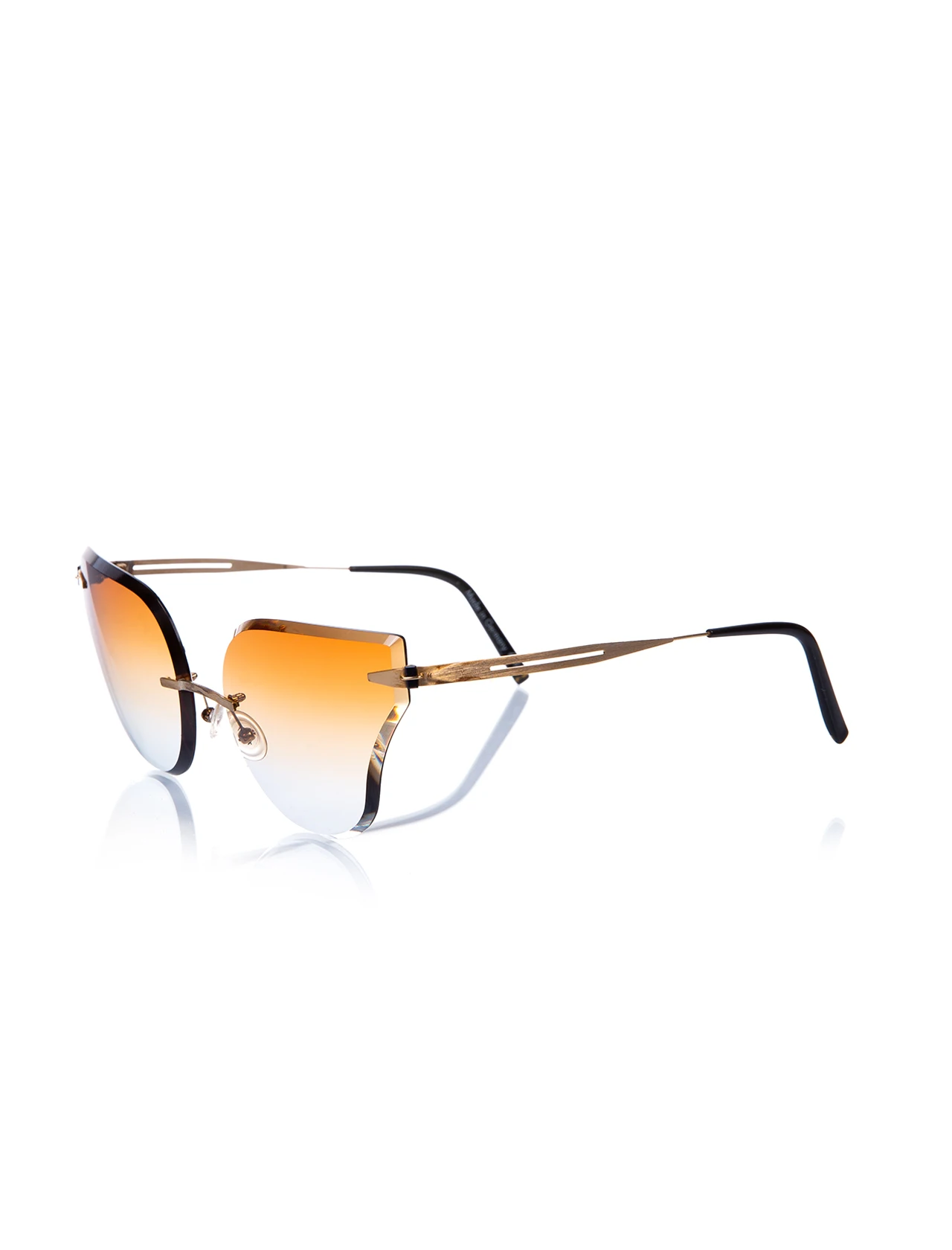 

Women's Sunglasses FLR 132 P13 C56 TITANIUM GOLD POLYCARBON ANTREFLE IRREGULAR 58-17-135