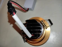 Spot-Light Ceiling-Lamp Led-Decoration Led Dimmable DBF Body-Recessed Black/white COB