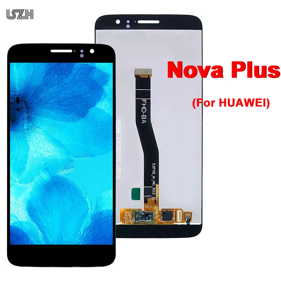 20 шт. заводская цена дисплей Digiitizer для Huawei Nova Plus ЖК-сенсорный экран MLA-L11Full Pantalla от