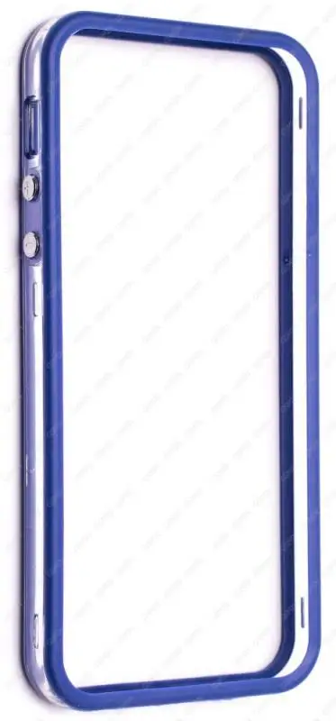 Бампер для Apple iPhone 5/5S/SE (Прозрачно Синий) | Мобильные телефоны и аксессуары