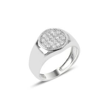 

Silver 925 Sterling Zircon Stone Ring