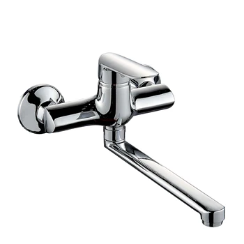 

Kitchen Faucet LATUNO L10609 wall with spout S shape