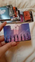 K-POP 54 unids/set Corea del Sur los grupos Bangtan niños Lomo tarjeta cartel nuevo álbum PhotoCard tarjetas Banner de pared JUNG KOOK JIMIN SUGA