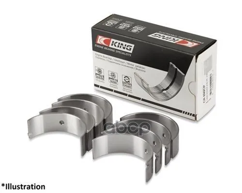 Cr4624sm 0.25_вкладыши Шатунные К-Кт! 0.25(4) Kia Sorento G4ke 04 King Cr4624sm025 King арт. CR4624SM025