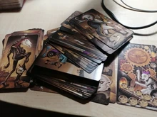 Cartas de Tarot de la Luna, cartas de oráculo para fiesta familiar, mesa para cartas, entretenimiento
