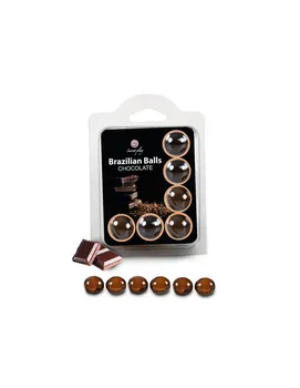 

Brazilian Balls Set 6 Chocolate
