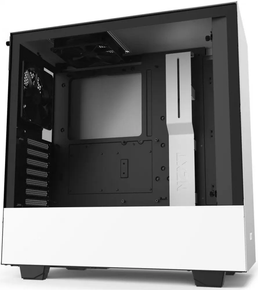 Корпус системного блока NZXT H510 White/Black | Компьютеры и офис