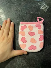 1PC bebé chico infantil de dibujos animados suave baño Baño Mitt guante de masaje ducha esponja exfoliante lavar Toalla de tela 3 colores