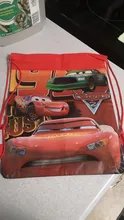 Frozen Cars-mochila de tela no tejida con cordón para la compra, Minnie, Mickey Mouse, Moana, Coco, sofía, princesa de Disney, sofía, Moana