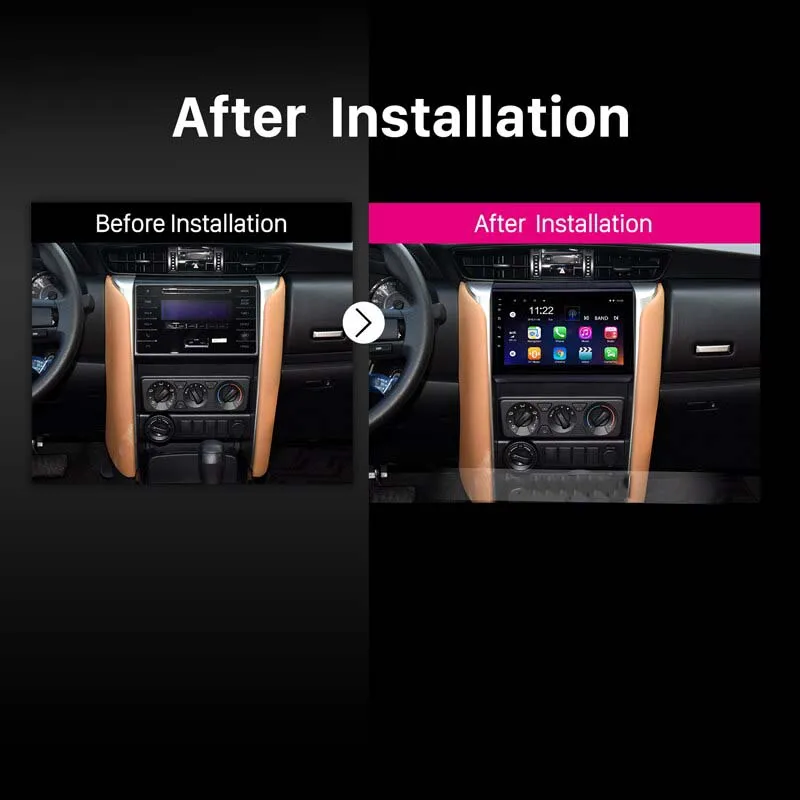 Lionet gps навигация для автомобиля Toyota Fortuner- 9 дюймов RT1046X