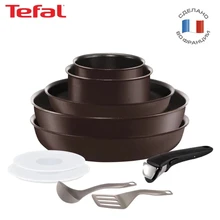 Dinner set Tefal Ingenio Chef L6559802 kitchen accessories cookware set wok frying pan removable handle ladle lid spoon spatula