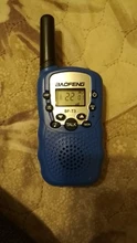 Baofeng T3-miniwalkie talkie portátil, 2 unidades por juego, para niños, de regalo, con radio bidireccional de 0,5 W, transceptor BFT3