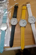 Lvpai-reloj de cuarzo con pulsera de cuero para mujer, accesorio informal, analógico, de lujo, 2020