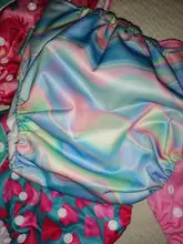 Happyflute 4 unids/set lavable ecológico tela cubierta de pañal ajustable reutilizable de tela pañales pañal de tela de fit 3-15kg bebé