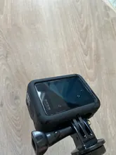 Funda de silicona para GoPro Hero 8, Protector de pantalla de vidrio templado, película protectora de lente, accesorios