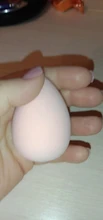 Esponja de maquillaje profesional con gota de agua, esponja cosmética para base correctora, crema, licuadora, esponja de agua suave, venta al por mayor