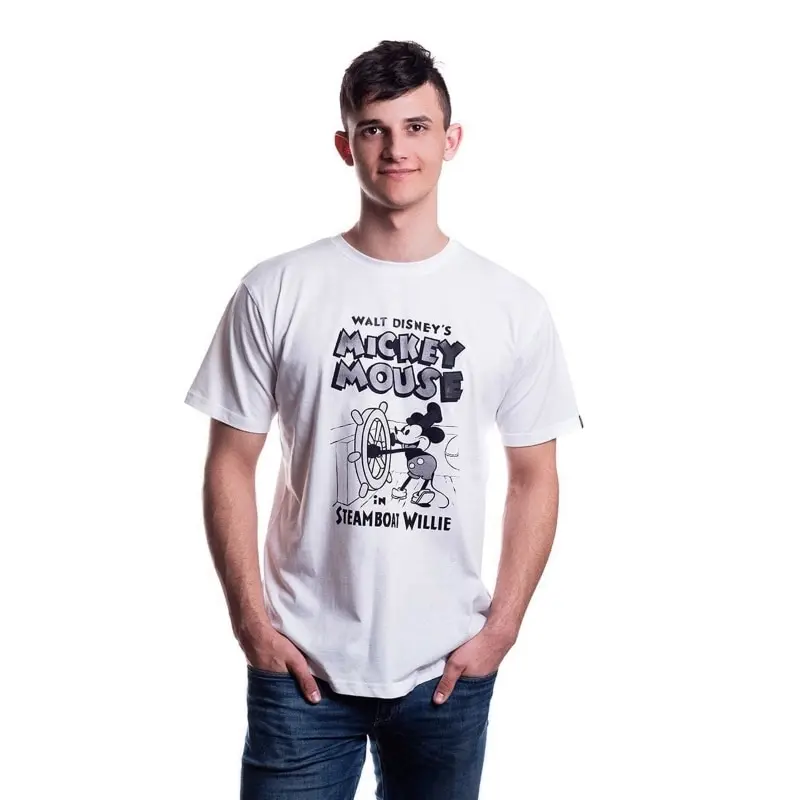 Футболка Disney Mickey Steamboat Willie | Мужская одежда