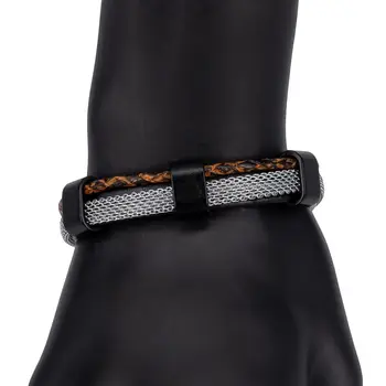 

Leather bracelet otokodesign 55300 (multi-colored, magnetic lock, genuine leather)